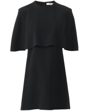 Chloé Short Cape Dress - Black