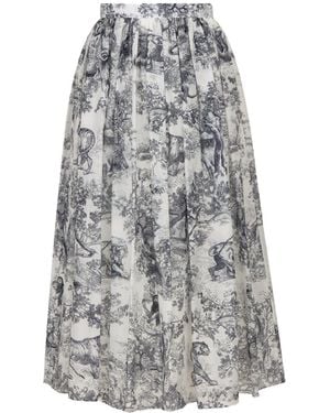 Dior Mid-Length Skirt - Grey