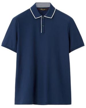 Loro Piana Brentwood Polo - Blue