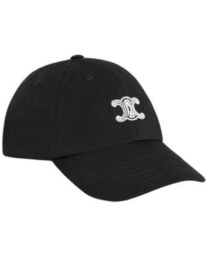 Celine Vivienne Cap - Black