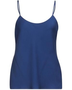 Max Mara Minimal Sleeveless Cami - Blue