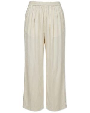 forte_forte Silk Trousers - White
