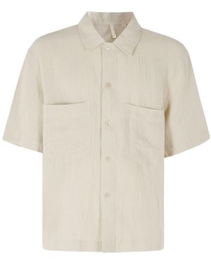 sunflower Camicia A Maniche Corte Con Colletto - White