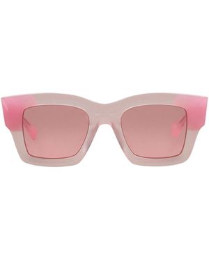 Jacquemus Square Sunglasses - Pink