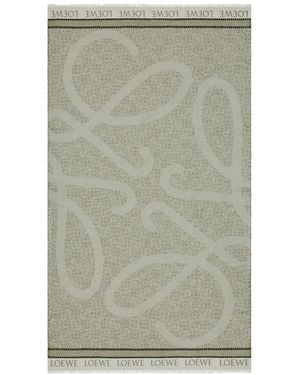 Loewe Cotton Beach Towel - Green