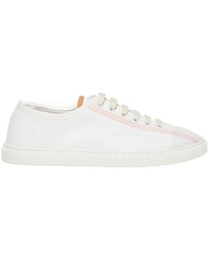 Weekend by Maxmara Front Strapped Low-Top Casual Shoes - White