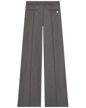 Courreges Courrèges Tracksuit Interlock Trousers - Grey