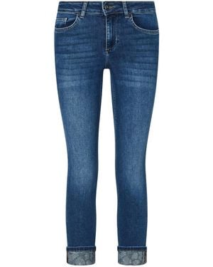 Liu Jo Embellished Skinny Jeans - Blue
