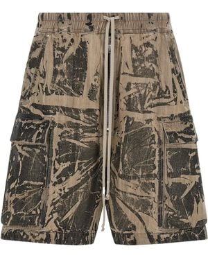 Rick Owens 'Cargobela' Bermuda Shorts - Grey