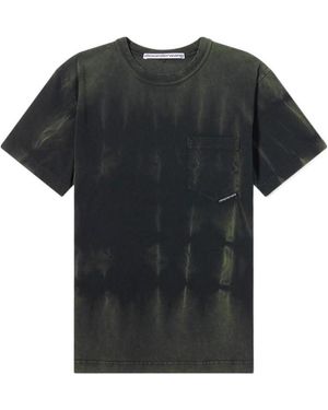 Alexander Wang Tie-Dye Crewneck T-Shirt - Black