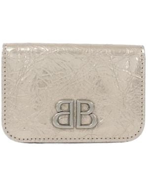 Balenciaga Logo Wallet - White