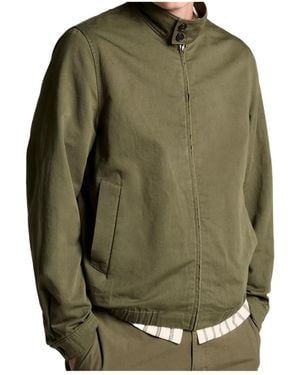 Vince Long-Sleeve Casual Jacket - Green