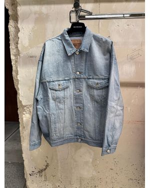 Balenciaga Denim Jacket Regular Fit - Blue