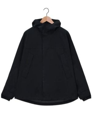 Lemaire Straight Hem Hooded Parka - Black