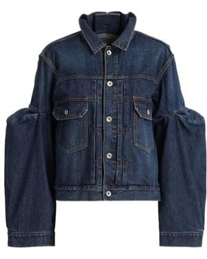 Sacai Denim Jacket - Blue