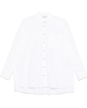 Antonelli Button-Up Long Sleeve Shirt - White