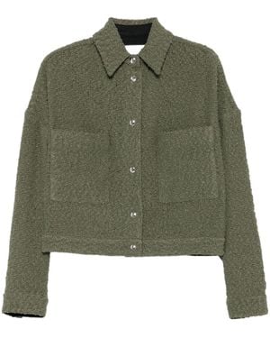 IRO Textured Pocket Jacket - Green