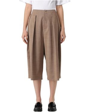 Philosophy Di Lorenzo Serafini Pleated Trousers - Natural