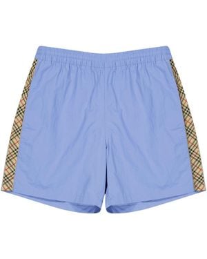 Burberry Stylish Swim Trunks - Blue