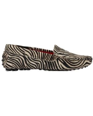 SCAROSSO Ashley Slip-On Loafers - Grey