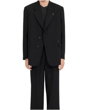 MM6 by Maison Margiela Stapled Jacket - Black