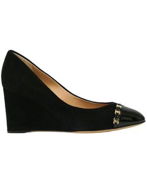Ferragamo Wedge High Heels - Black