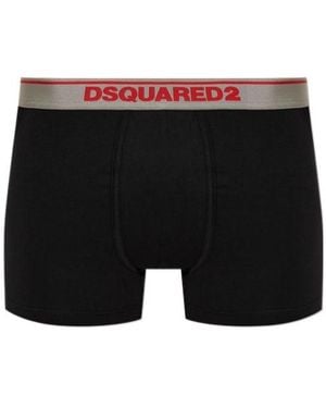 DSquared² Signature Boxer Briefs - Black