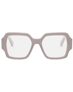 Celine Full Frame Sunglasses - White