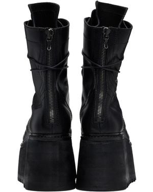 Julius Military Taros Ankle Boots - Black