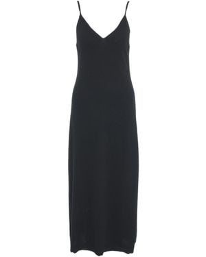 Lisa Yang Shoulder Strap Dress - Black