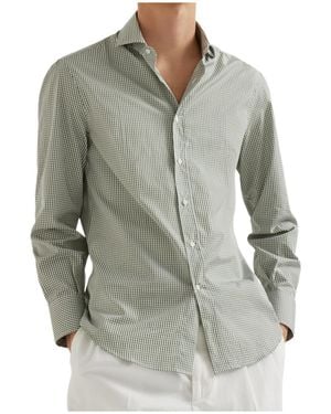Brunello Cucinelli Long-Sleeve Shirt - Grey