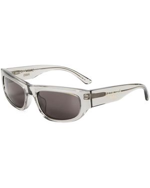 Balenciaga Rectangular Sunglasses - White