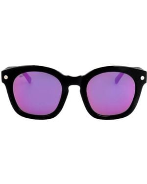 MCM Logo Sunglasses - Purple