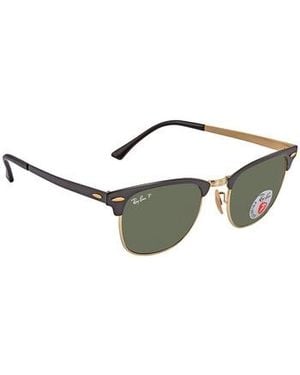 Ray-Ban Clubmaster Square Frame Sunglasses - Natural