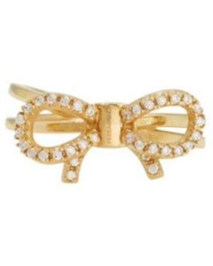 Ferragamo Vara Bow Ring (50Mm) - Metallic