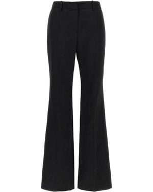 Magda Butrym Front-Pleat Classic Trousers - Black