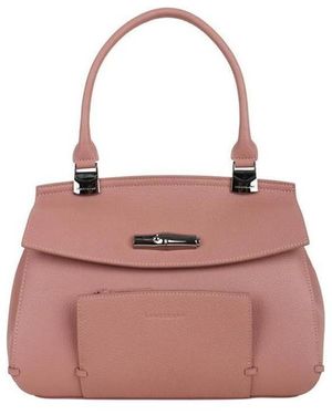 Longchamp Logo Handbag - Pink