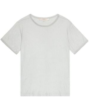 REMAIN Birger Mesh-Trim T-Shirt - White