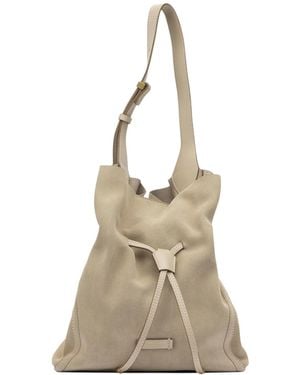 Gianni Chiarini Drawstring Shoulder Bag - Natural