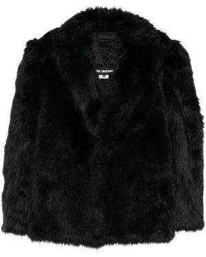 Junya Watanabe Faux Fur Jacket - Black