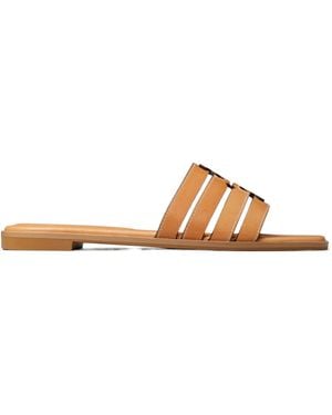 Tory Burch Ines Multi-Strap Sandals - Brown
