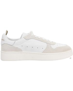 Officine Creative Round Head Low-Cut Casual Shoes - White
