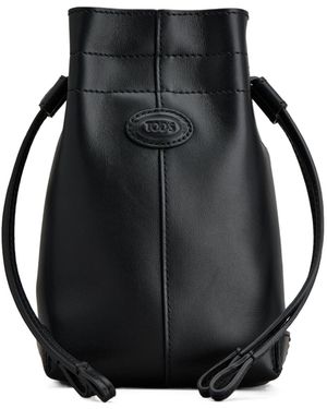 Tod's Micro Drawstring Di Bag - Black