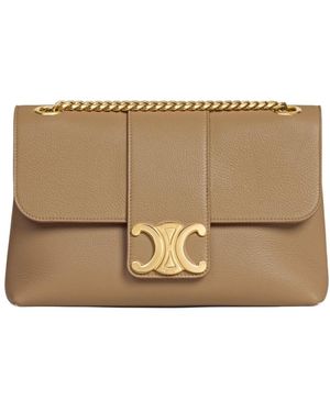 Celine Medium Victoire Bag - Natural