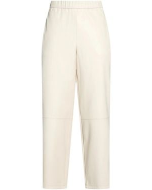 Max Mara Minimalist Straight-Leg Pants - White