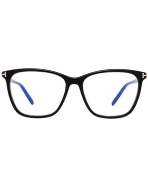 Tom Ford Geometric Frame Plain Mirror - White