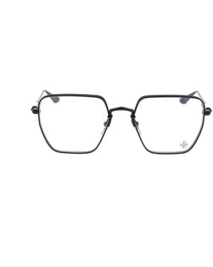 Chrome Hearts Full-Rimmed Plano Lenses - Black