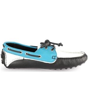 Just Cavalli Lacing Business Casual Shoes - Blue