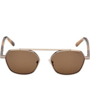 ZEGNA Geometric Sunglasses - Multicolor