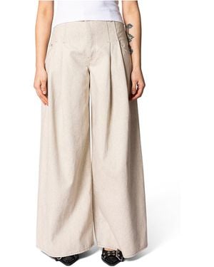 Jacquemus Le De Nimes Souro Wide-Leg Jeans - Natural